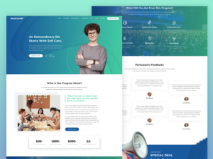 landing page