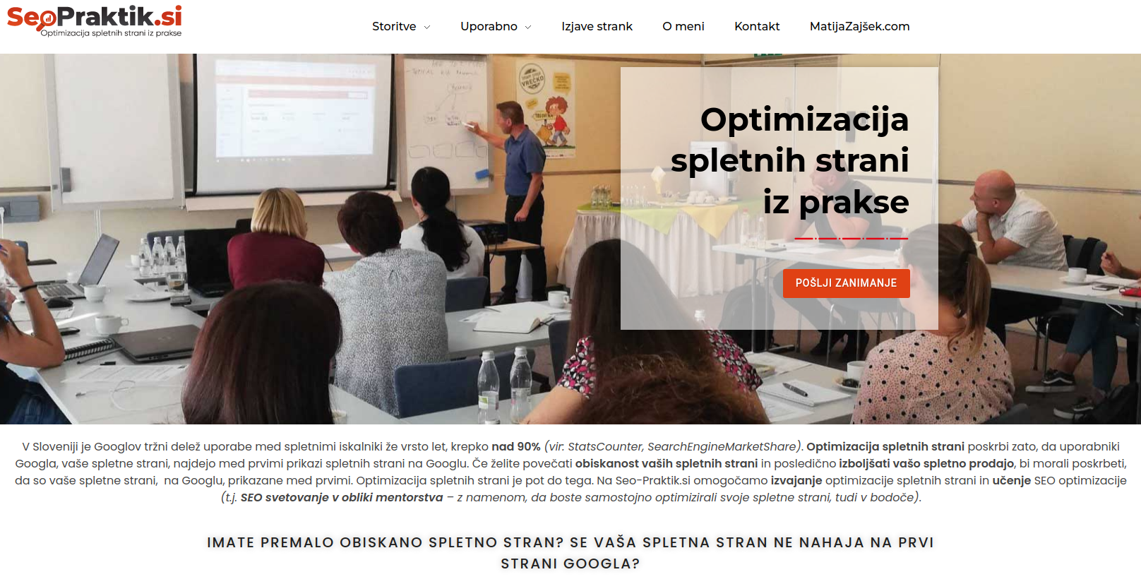 optimizacija bloga